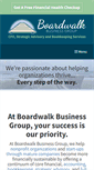 Mobile Screenshot of boardwalkbusinessgroup.com